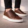 Anatomic Gel Reduto Laced Casual Shoe - Brown